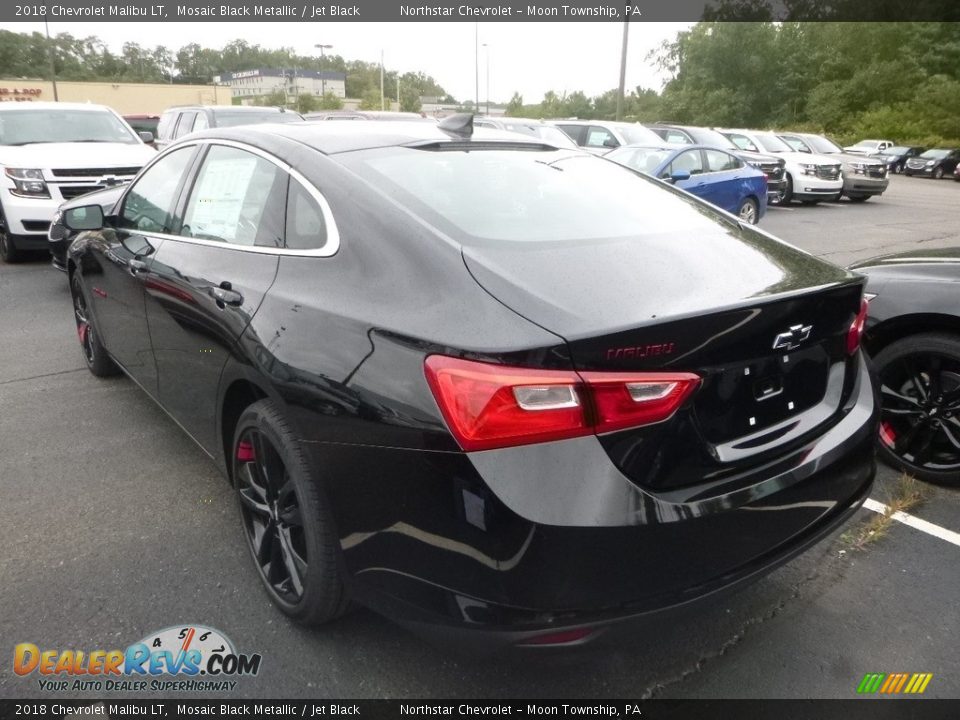 2018 Chevrolet Malibu LT Mosaic Black Metallic / Jet Black Photo #3