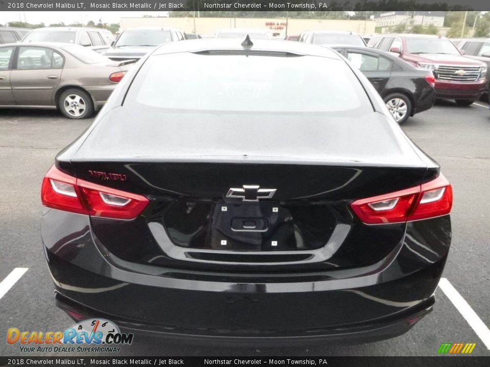 2018 Chevrolet Malibu LT Mosaic Black Metallic / Jet Black Photo #4