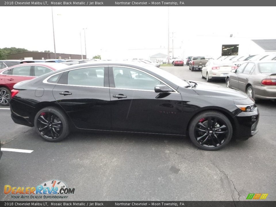 2018 Chevrolet Malibu LT Mosaic Black Metallic / Jet Black Photo #6