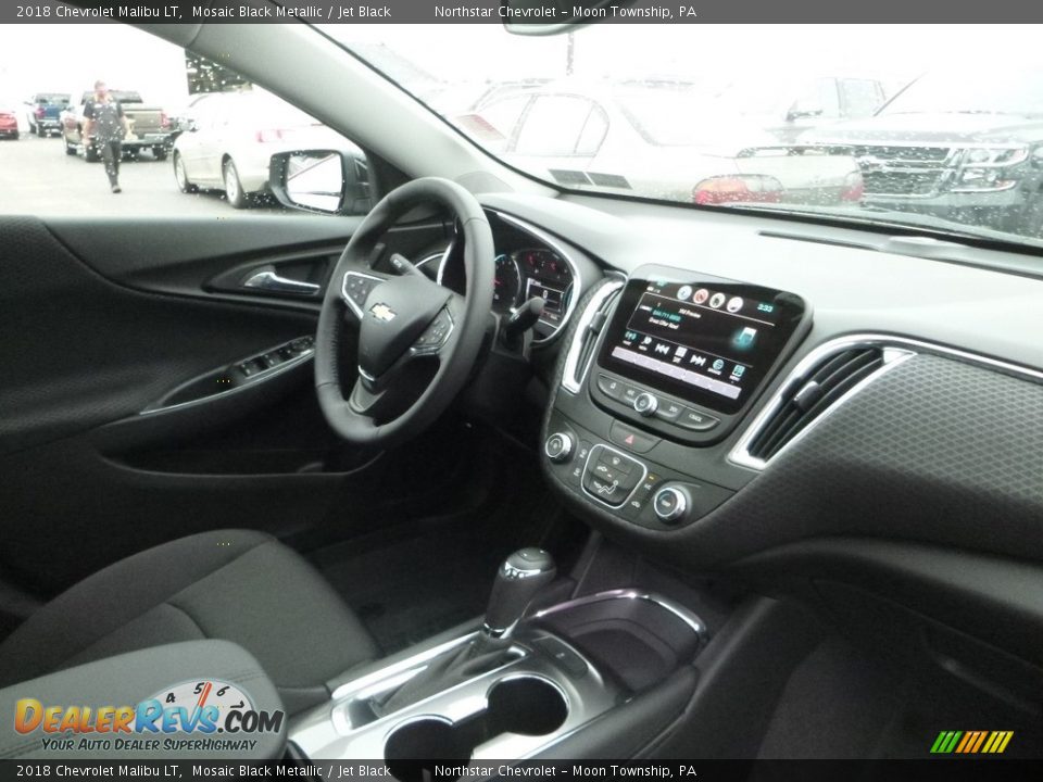 2018 Chevrolet Malibu LT Mosaic Black Metallic / Jet Black Photo #10