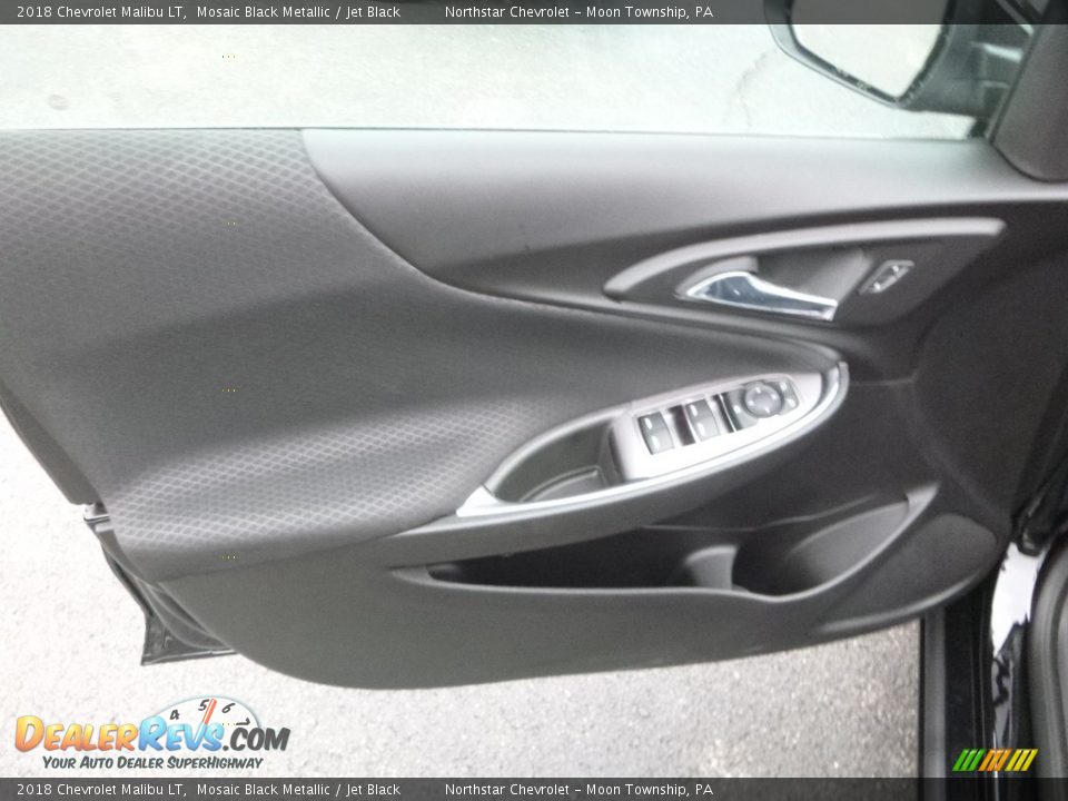 2018 Chevrolet Malibu LT Mosaic Black Metallic / Jet Black Photo #13