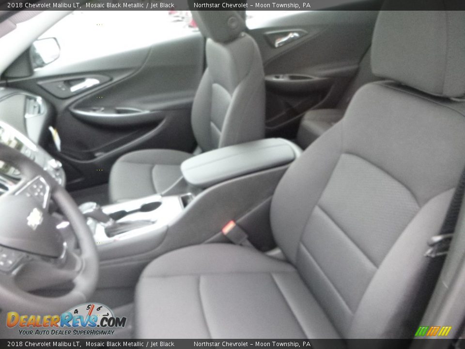 2018 Chevrolet Malibu LT Mosaic Black Metallic / Jet Black Photo #14
