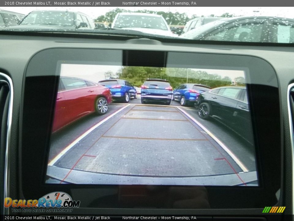 2018 Chevrolet Malibu LT Mosaic Black Metallic / Jet Black Photo #16
