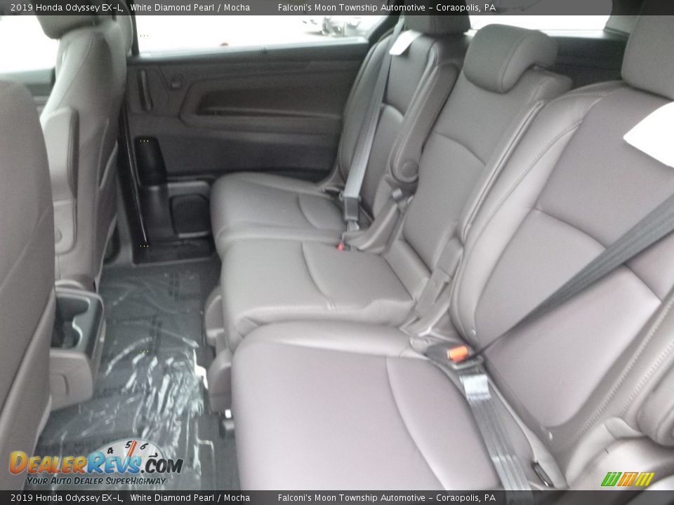 2019 Honda Odyssey EX-L White Diamond Pearl / Mocha Photo #9