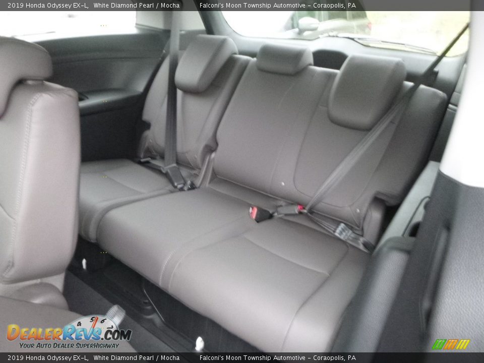 2019 Honda Odyssey EX-L White Diamond Pearl / Mocha Photo #10