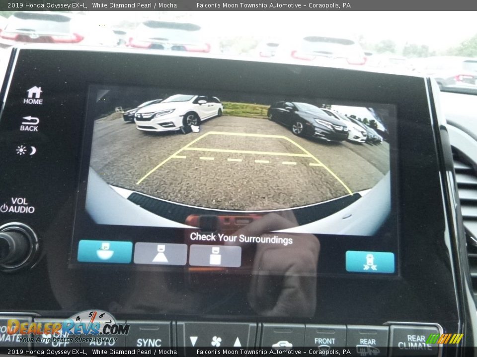 2019 Honda Odyssey EX-L White Diamond Pearl / Mocha Photo #15