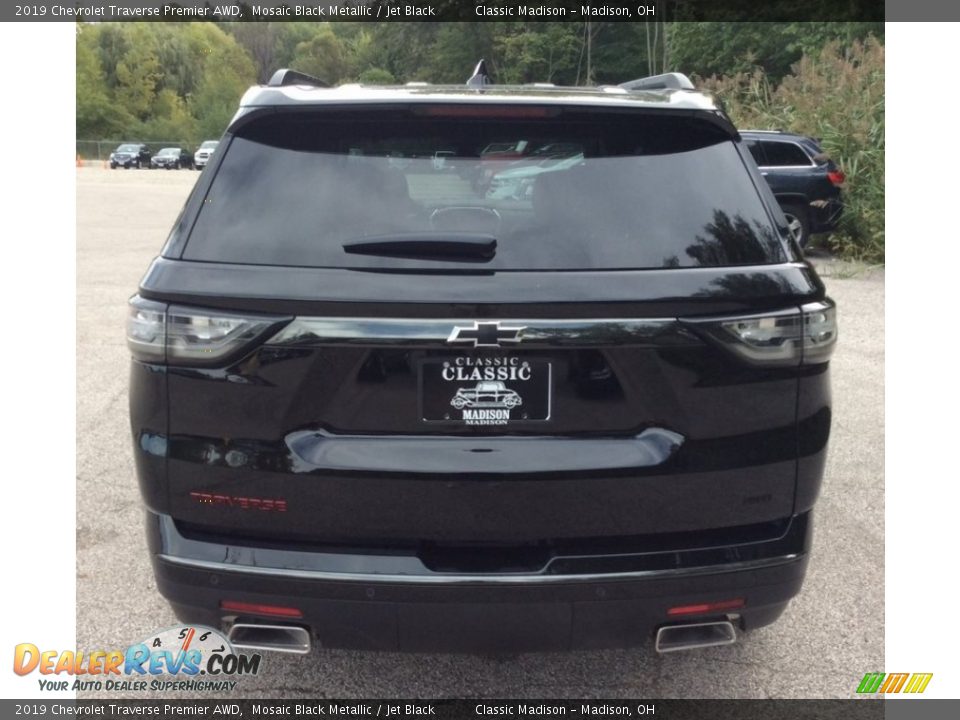 2019 Chevrolet Traverse Premier AWD Mosaic Black Metallic / Jet Black Photo #5