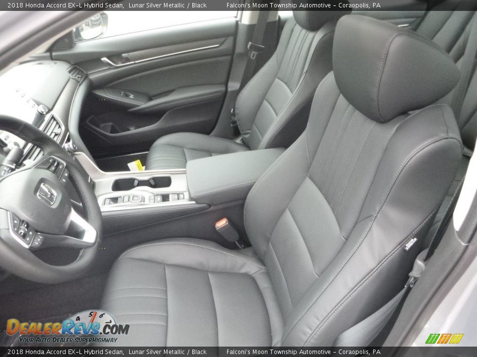 Front Seat of 2018 Honda Accord EX-L Hybrid Sedan Photo #8