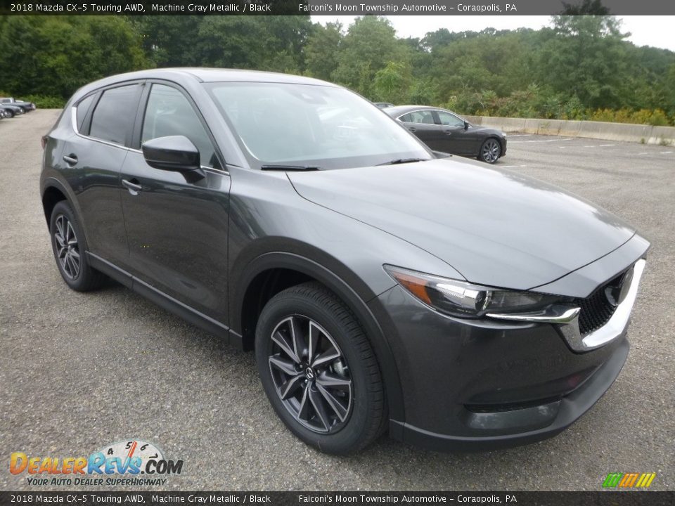 2018 Mazda CX-5 Touring AWD Machine Gray Metallic / Black Photo #3