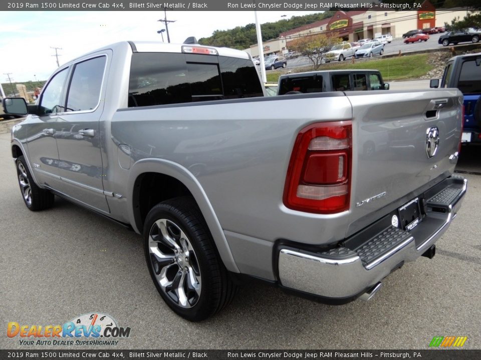 2019 Ram 1500 Limited Crew Cab 4x4 Billett Silver Metallic / Black Photo #3