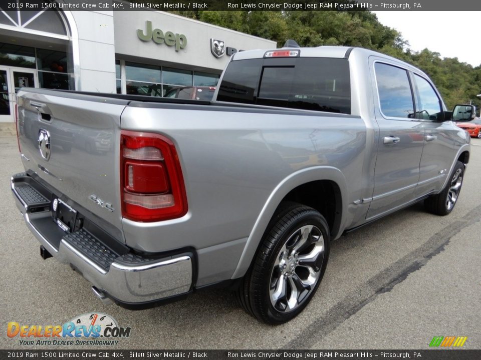 2019 Ram 1500 Limited Crew Cab 4x4 Billett Silver Metallic / Black Photo #5