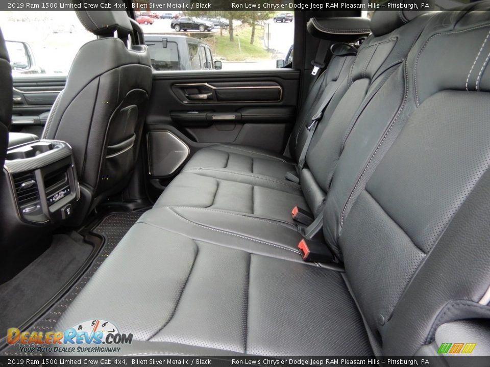 2019 Ram 1500 Limited Crew Cab 4x4 Billett Silver Metallic / Black Photo #11