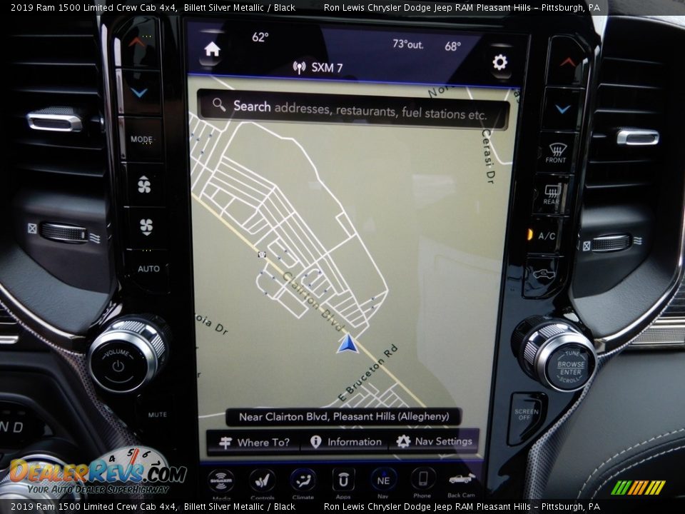 2019 Ram 1500 Limited Crew Cab 4x4 Billett Silver Metallic / Black Photo #18