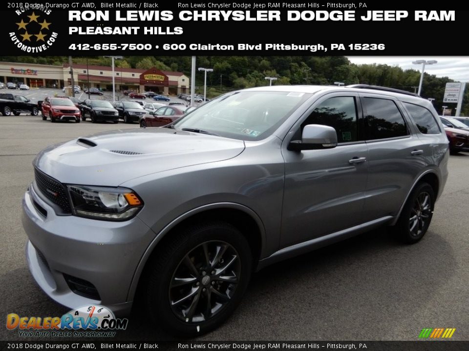 2018 Dodge Durango GT AWD Billet Metallic / Black Photo #1