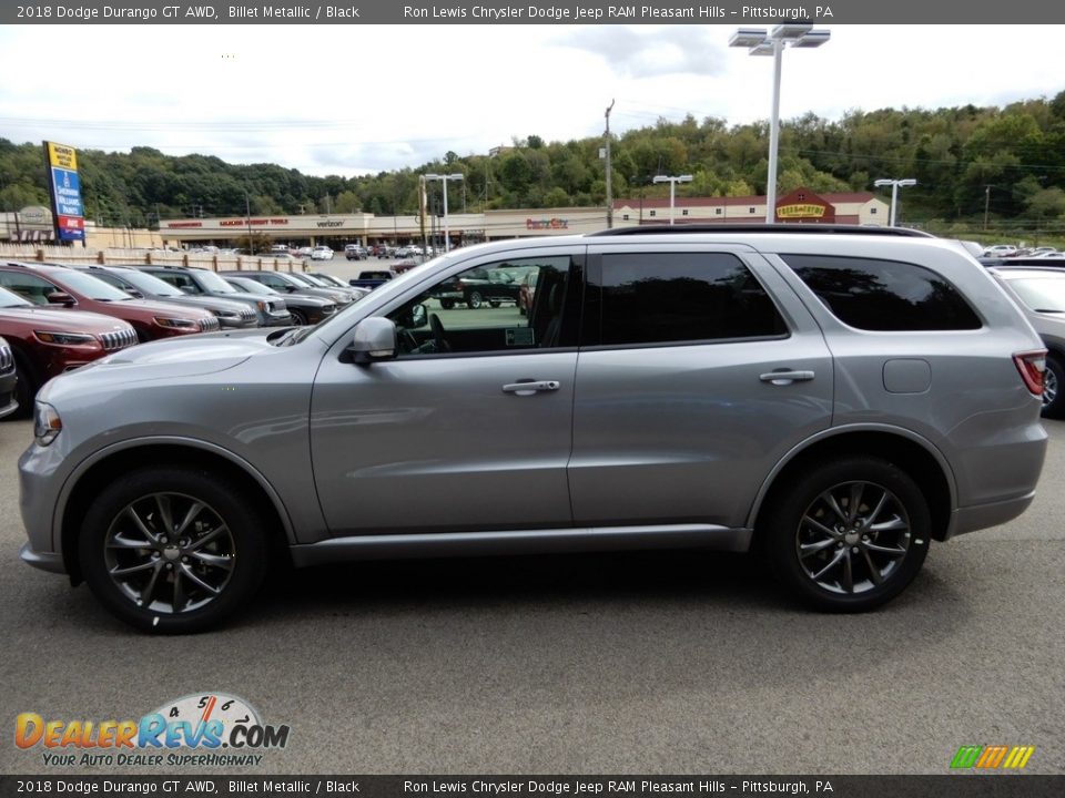 2018 Dodge Durango GT AWD Billet Metallic / Black Photo #2