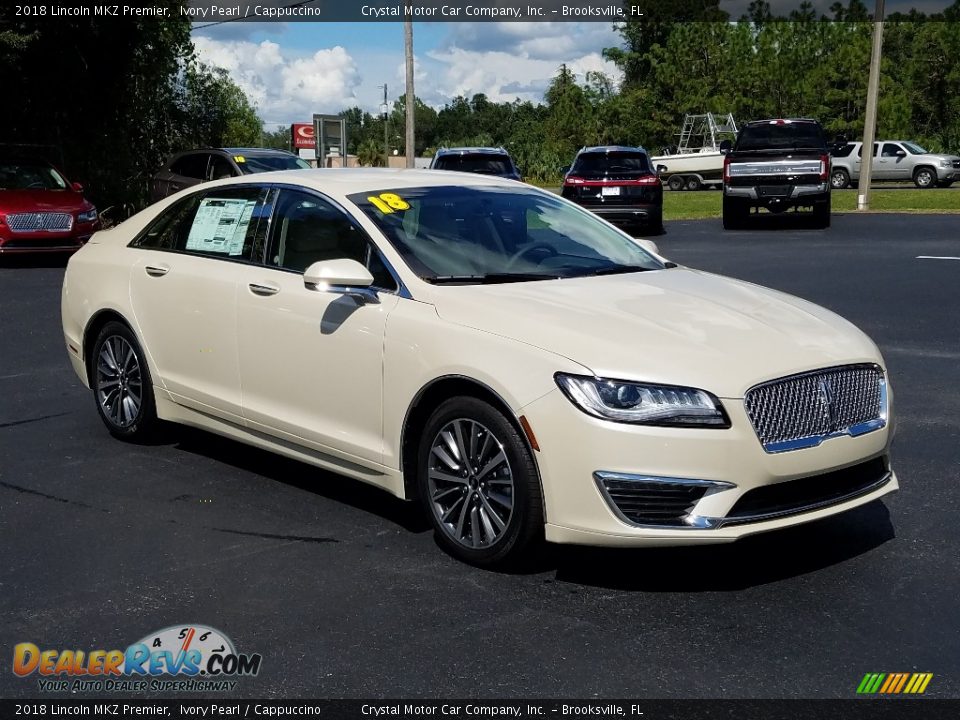 Ivory Pearl 2018 Lincoln MKZ Premier Photo #7