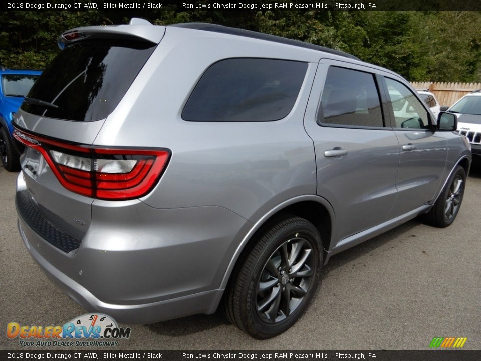 2018 Dodge Durango GT AWD Billet Metallic / Black Photo #6
