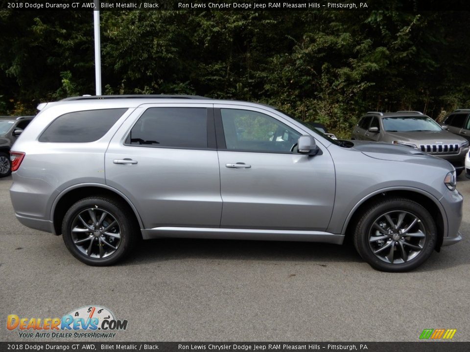 2018 Dodge Durango GT AWD Billet Metallic / Black Photo #7
