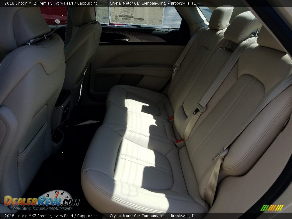 2018 Lincoln MKZ Premier Ivory Pearl / Cappuccino Photo #10