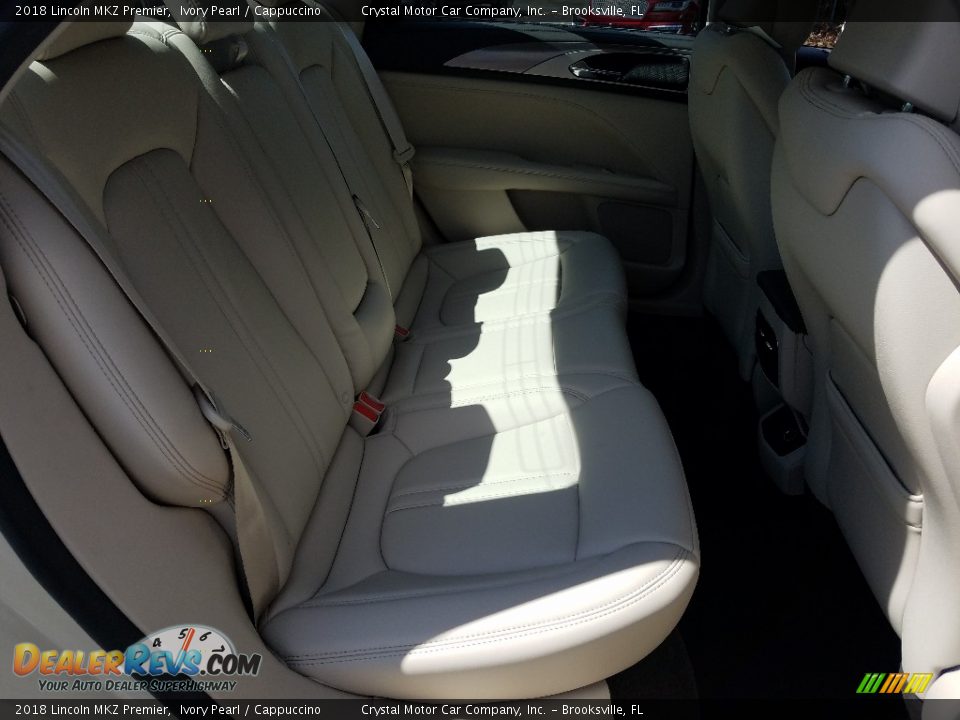 2018 Lincoln MKZ Premier Ivory Pearl / Cappuccino Photo #11