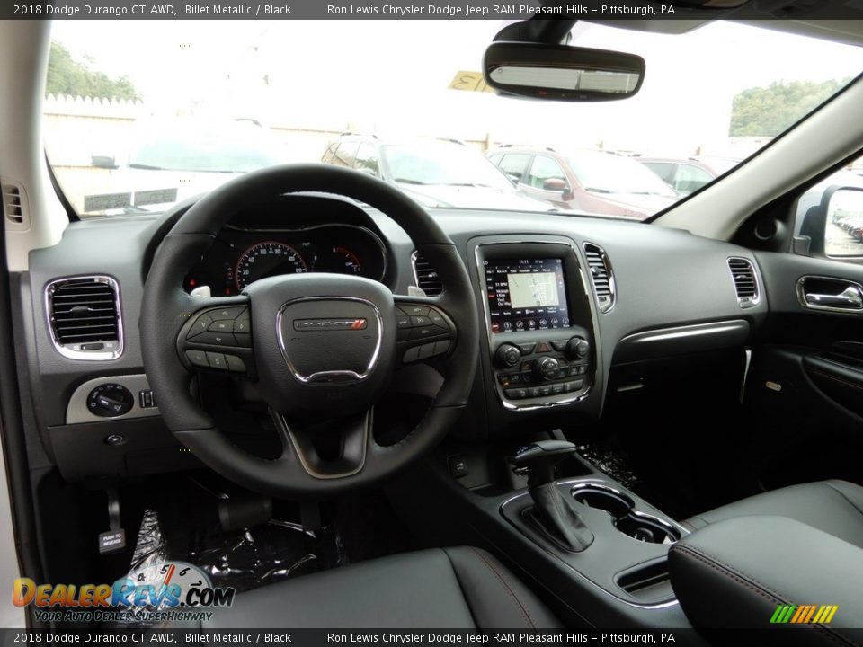 2018 Dodge Durango GT AWD Billet Metallic / Black Photo #13
