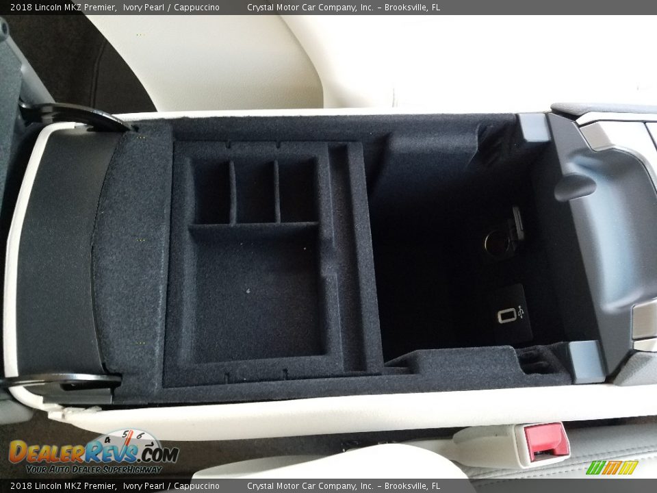 2018 Lincoln MKZ Premier Ivory Pearl / Cappuccino Photo #18