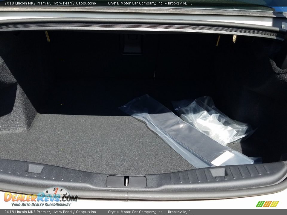 2018 Lincoln MKZ Premier Ivory Pearl / Cappuccino Photo #19
