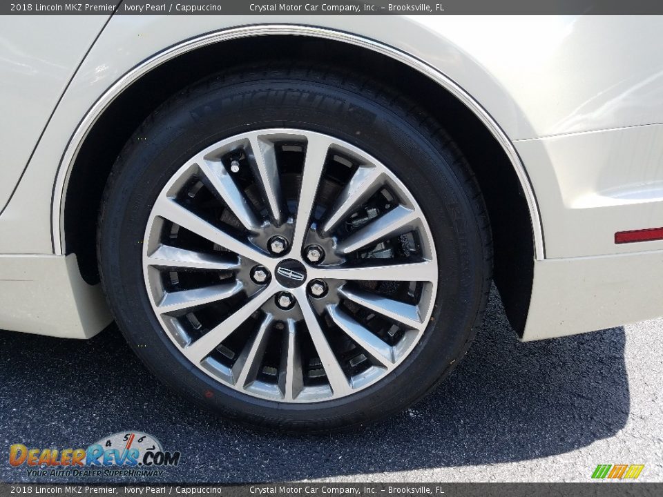 2018 Lincoln MKZ Premier Ivory Pearl / Cappuccino Photo #20
