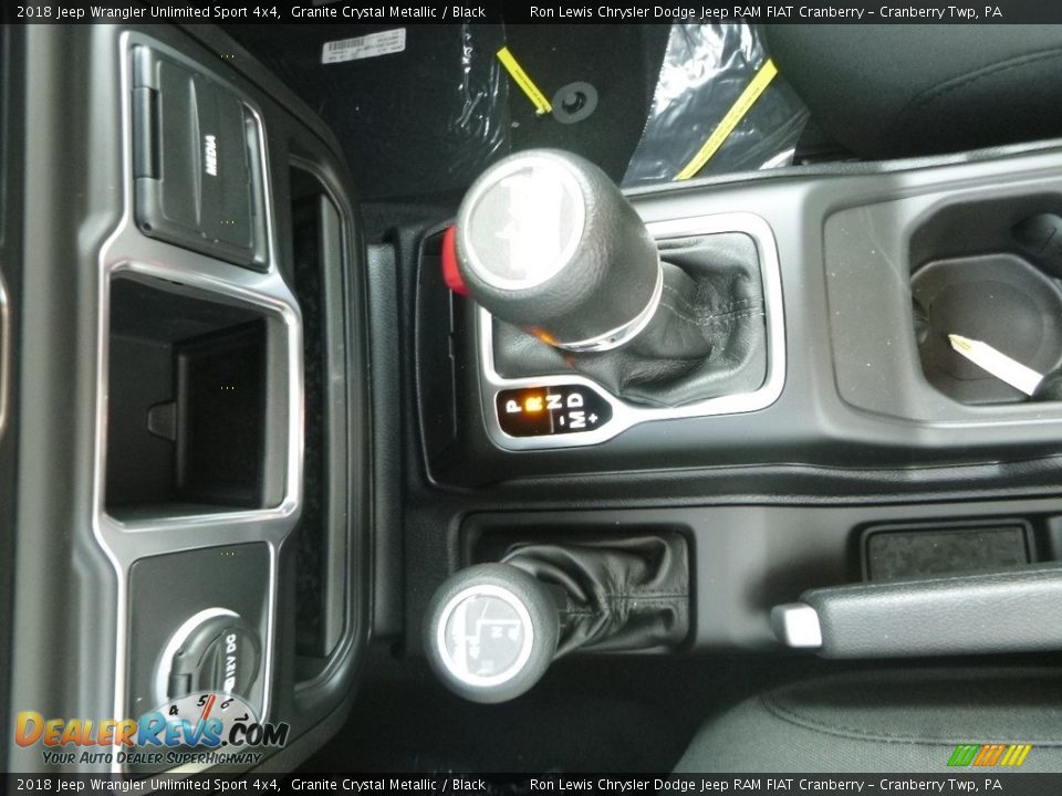 2018 Jeep Wrangler Unlimited Sport 4x4 Granite Crystal Metallic / Black Photo #20