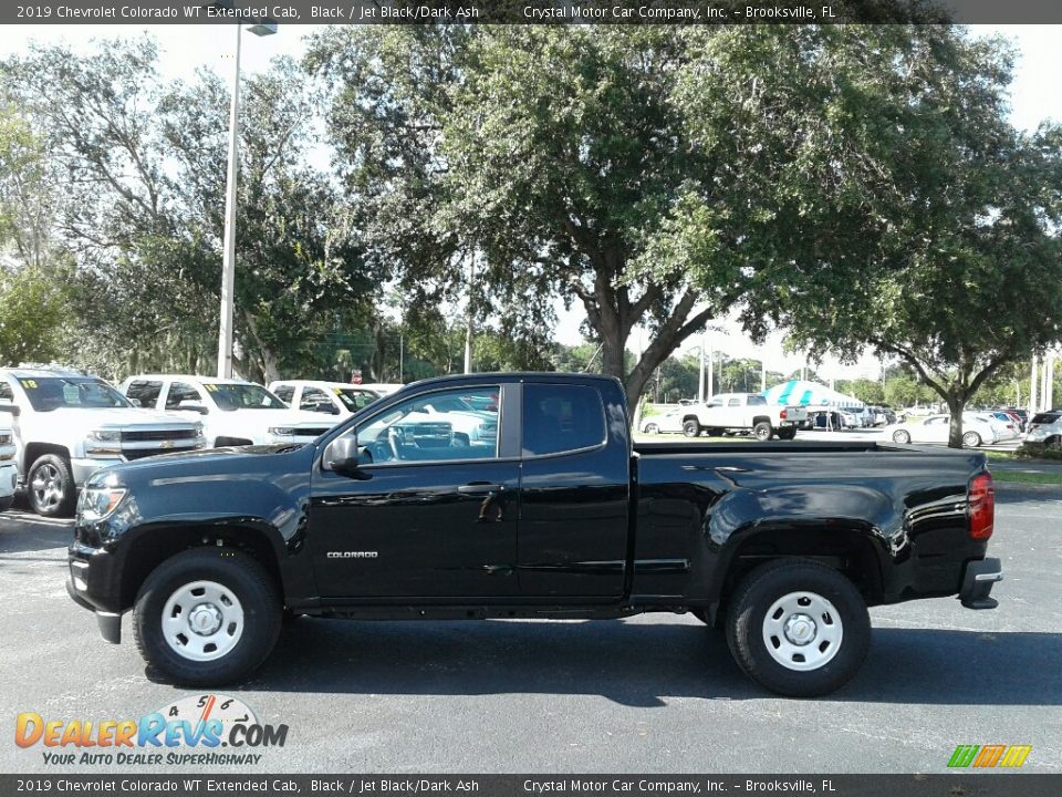 2019 Chevrolet Colorado WT Extended Cab Black / Jet Black/Dark Ash Photo #2