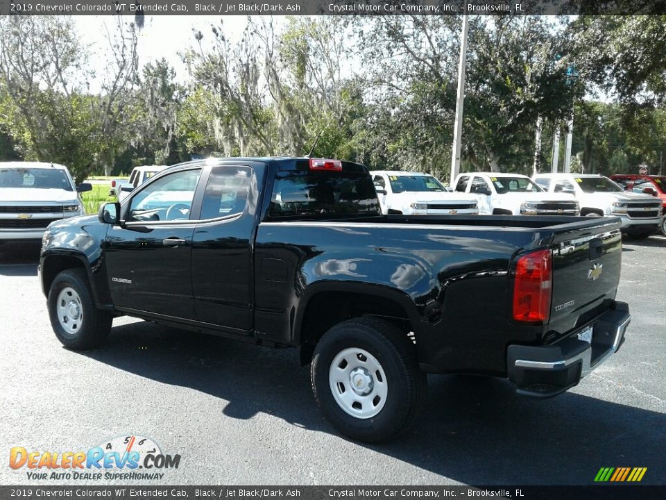 2019 Chevrolet Colorado WT Extended Cab Black / Jet Black/Dark Ash Photo #3
