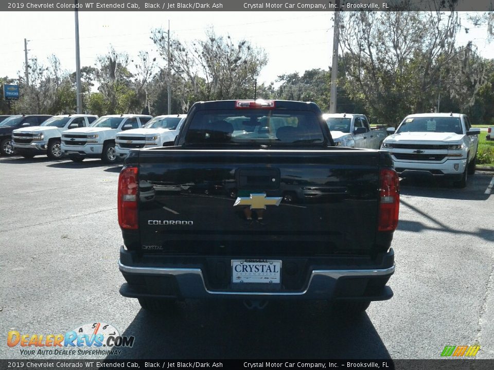 2019 Chevrolet Colorado WT Extended Cab Black / Jet Black/Dark Ash Photo #4