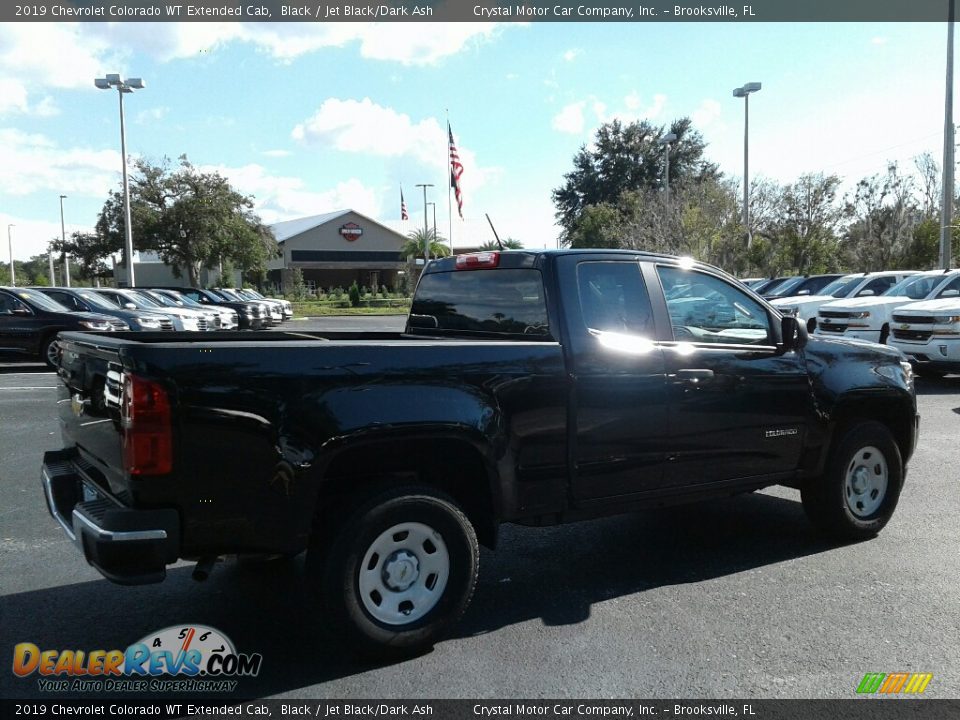 2019 Chevrolet Colorado WT Extended Cab Black / Jet Black/Dark Ash Photo #5
