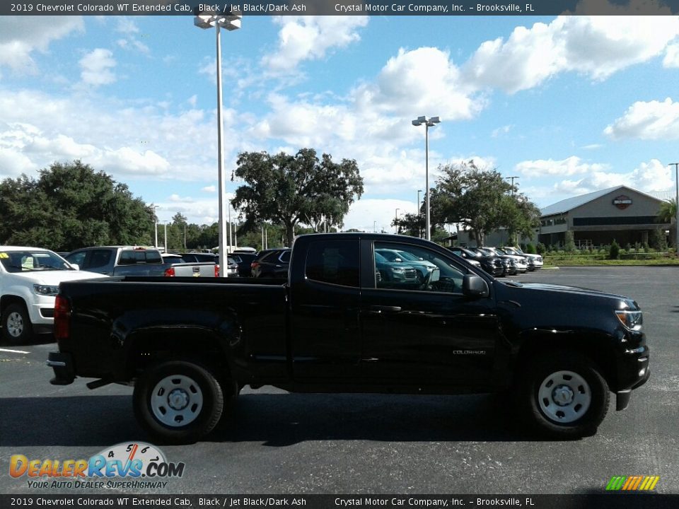 2019 Chevrolet Colorado WT Extended Cab Black / Jet Black/Dark Ash Photo #6