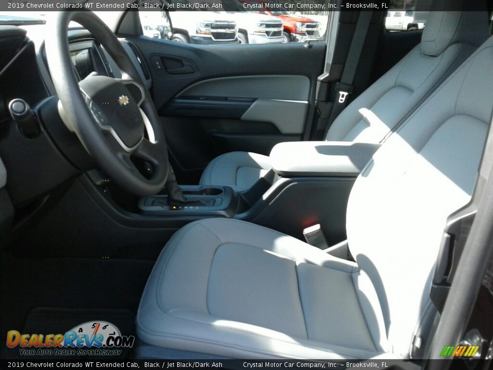 2019 Chevrolet Colorado WT Extended Cab Black / Jet Black/Dark Ash Photo #9