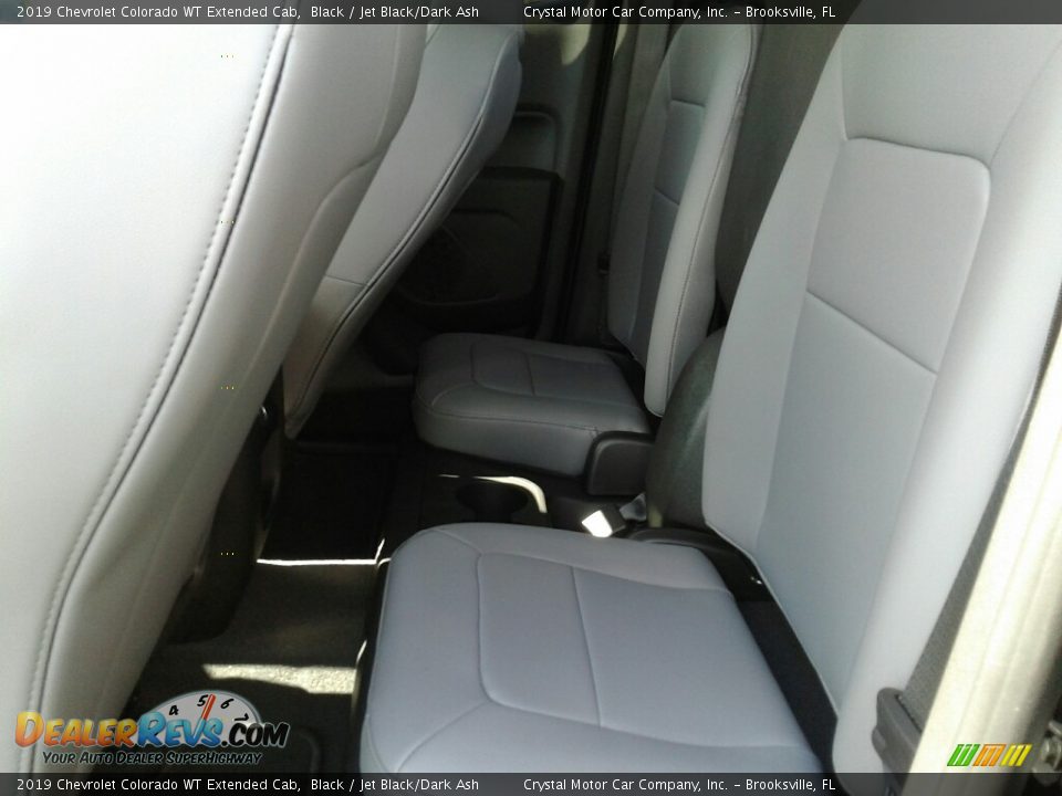 2019 Chevrolet Colorado WT Extended Cab Black / Jet Black/Dark Ash Photo #10