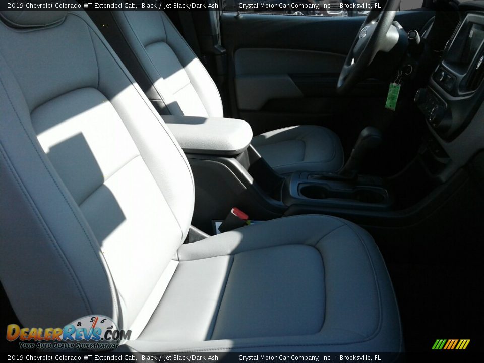 2019 Chevrolet Colorado WT Extended Cab Black / Jet Black/Dark Ash Photo #12
