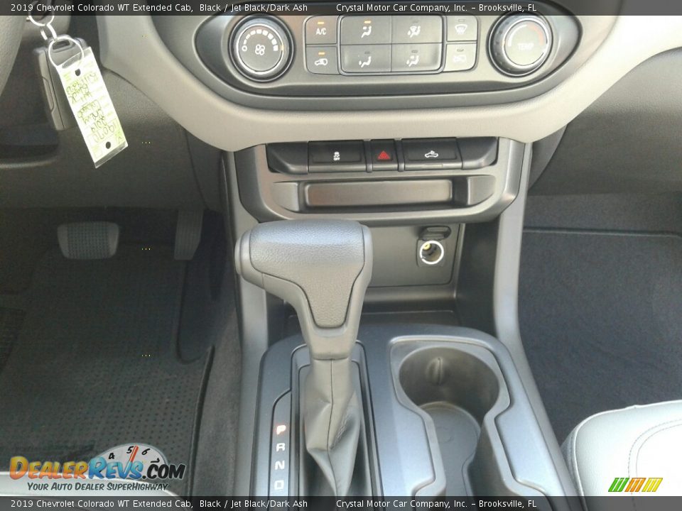 2019 Chevrolet Colorado WT Extended Cab Black / Jet Black/Dark Ash Photo #16