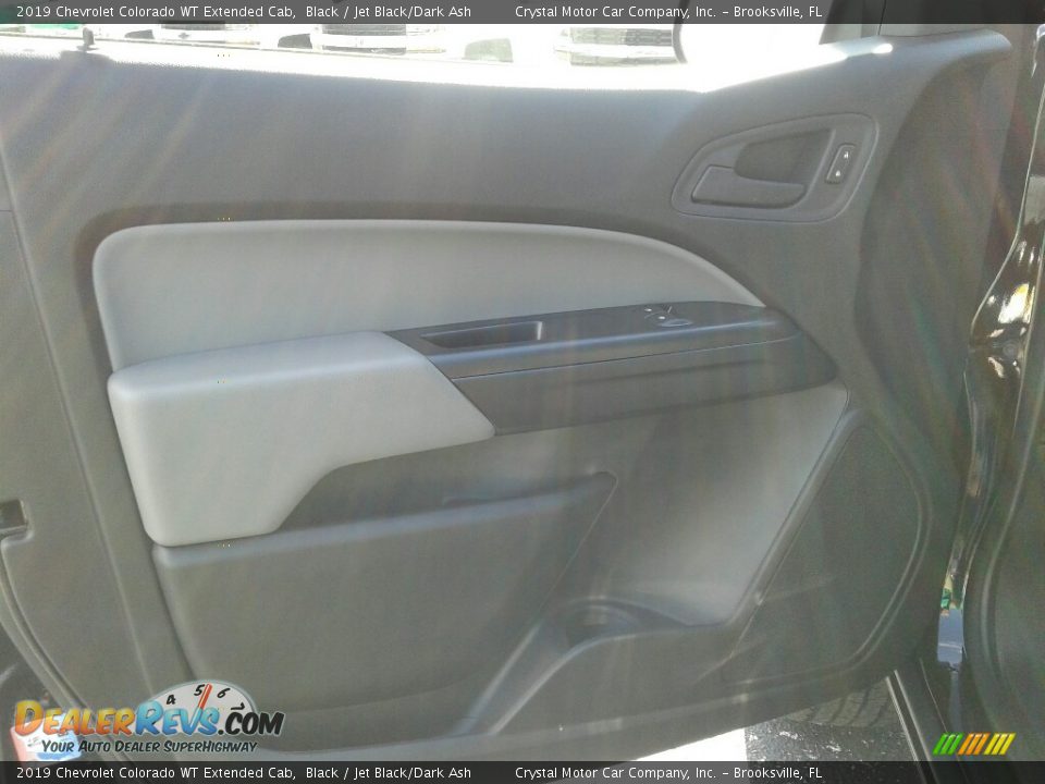 2019 Chevrolet Colorado WT Extended Cab Black / Jet Black/Dark Ash Photo #17