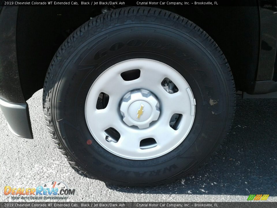 2019 Chevrolet Colorado WT Extended Cab Black / Jet Black/Dark Ash Photo #20