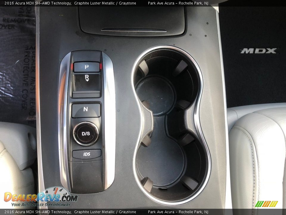 2016 Acura MDX SH-AWD Technology Graphite Luster Metallic / Graystone Photo #18
