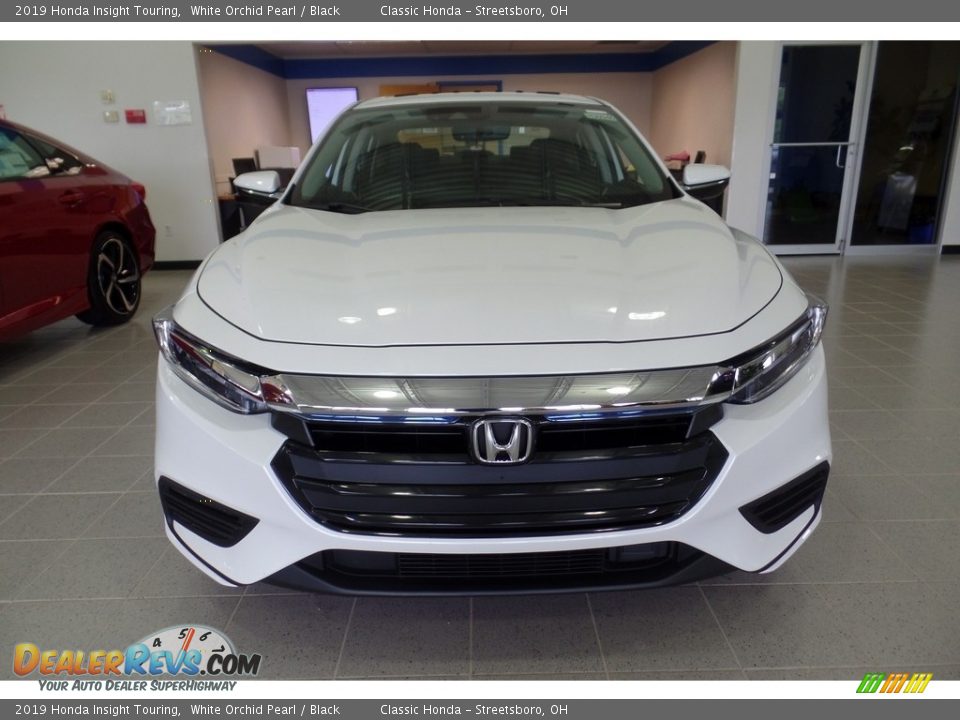 2019 Honda Insight Touring White Orchid Pearl / Black Photo #2