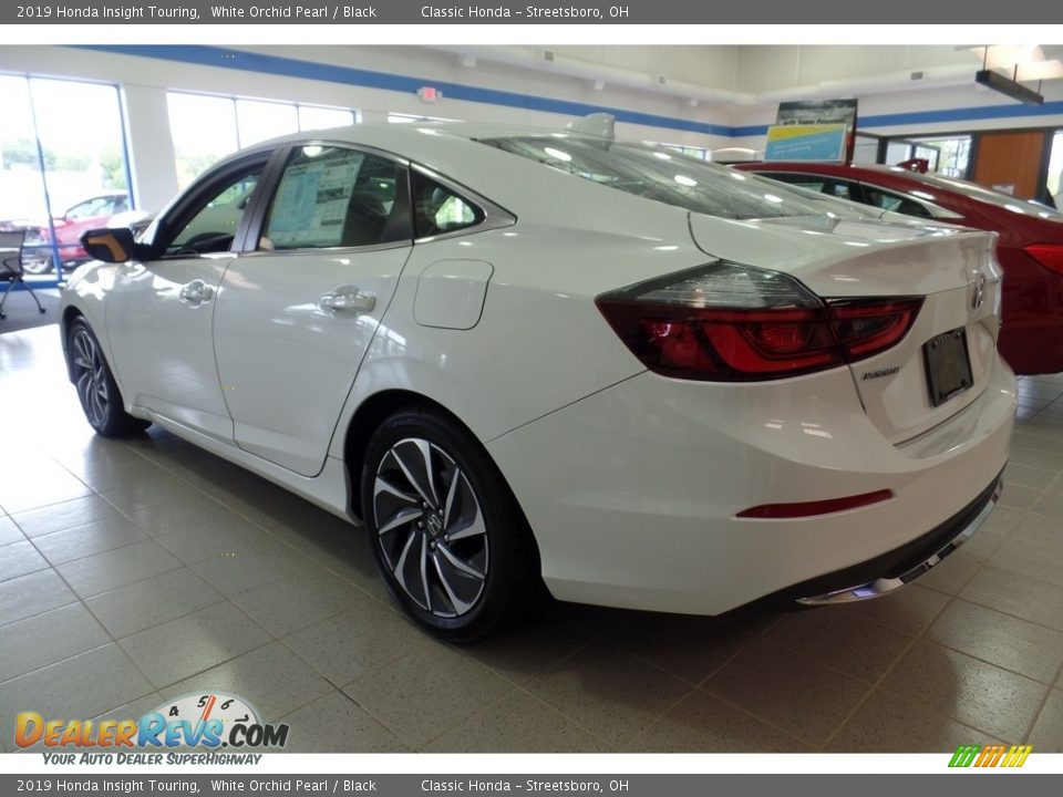 2019 Honda Insight Touring White Orchid Pearl / Black Photo #6