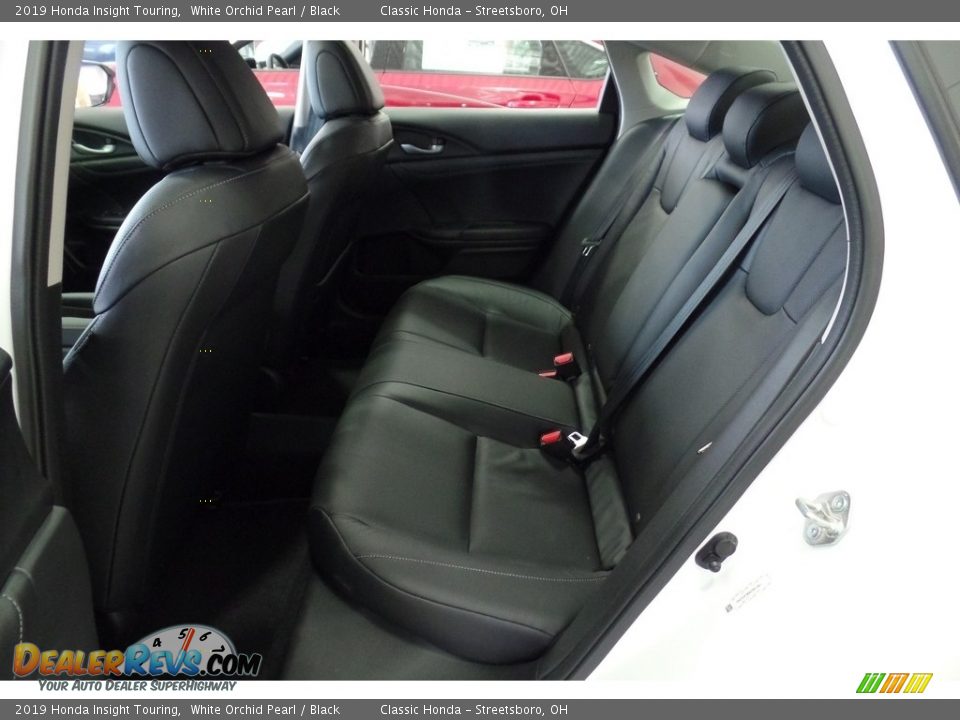 2019 Honda Insight Touring White Orchid Pearl / Black Photo #10