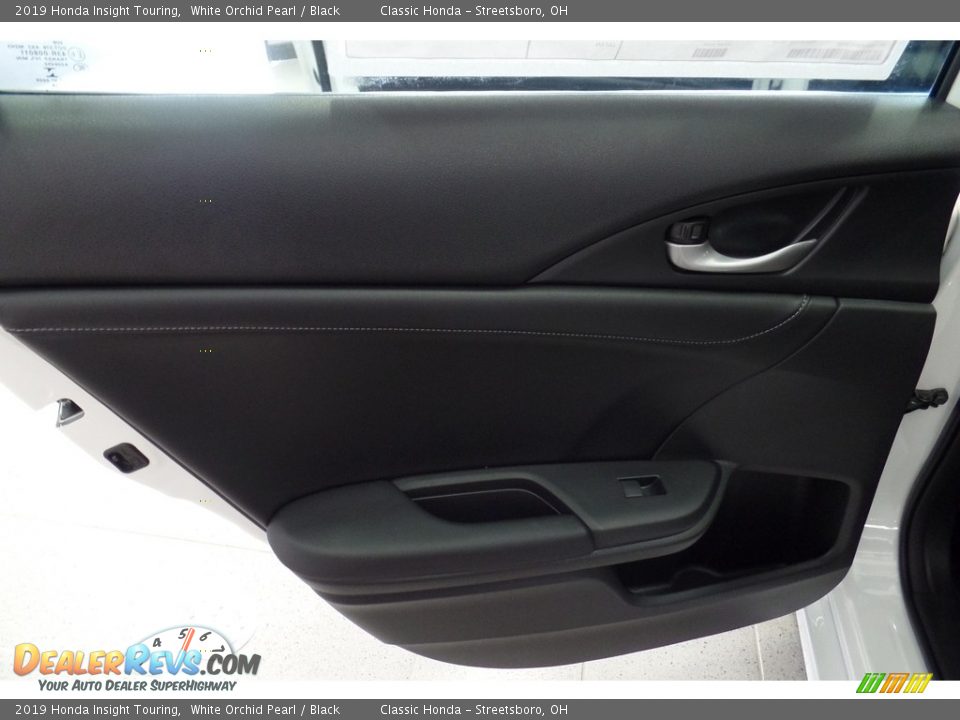 2019 Honda Insight Touring White Orchid Pearl / Black Photo #12