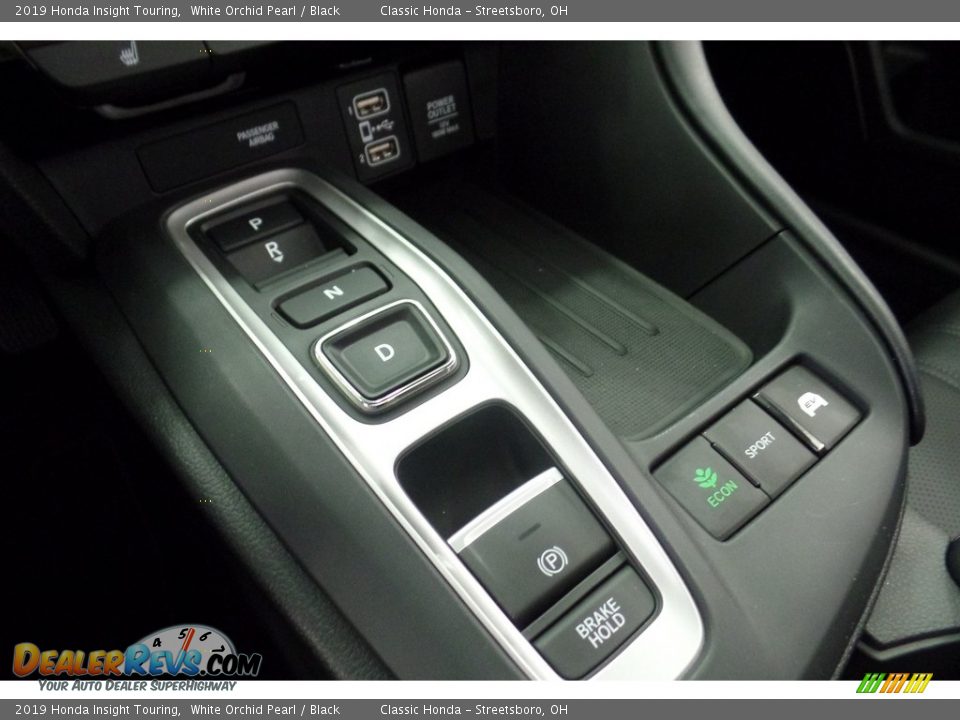 2019 Honda Insight Touring White Orchid Pearl / Black Photo #19