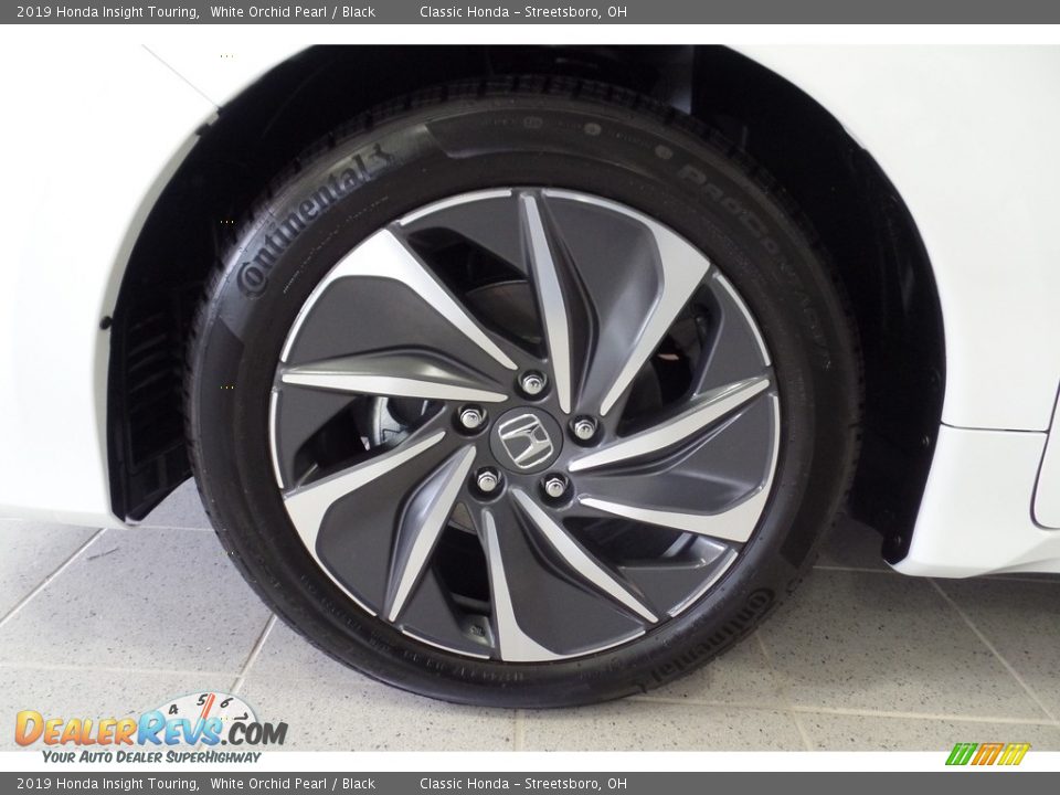 2019 Honda Insight Touring White Orchid Pearl / Black Photo #22