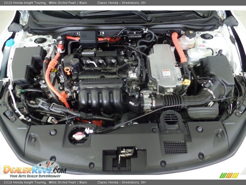 2019 Honda Insight Touring White Orchid Pearl / Black Photo #23