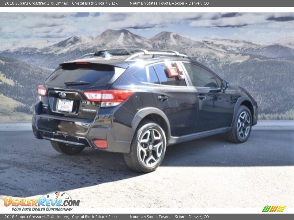 2018 Subaru Crosstrek 2.0i Limited Crystal Black Silica / Black Photo #3