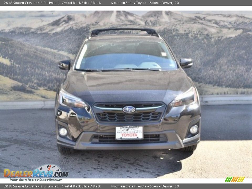 2018 Subaru Crosstrek 2.0i Limited Crystal Black Silica / Black Photo #4